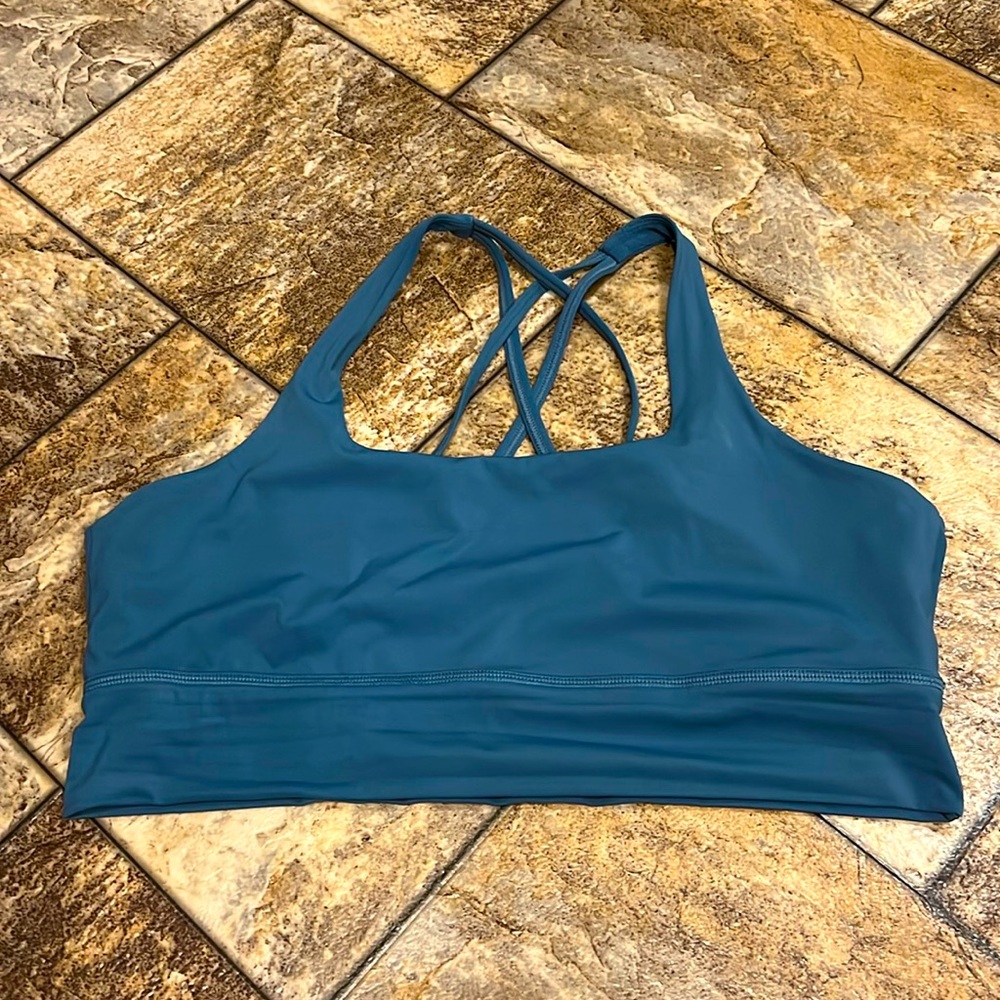 CVG blue longline bra - XL